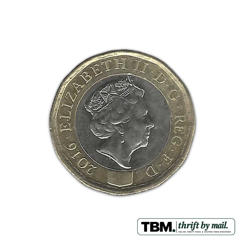 2016 United‎ Kingdom New £1 Coin About Uncirculated